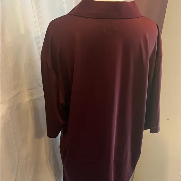 Grand Slam Maroon Polo with Gray Details - Picture 5 of 5